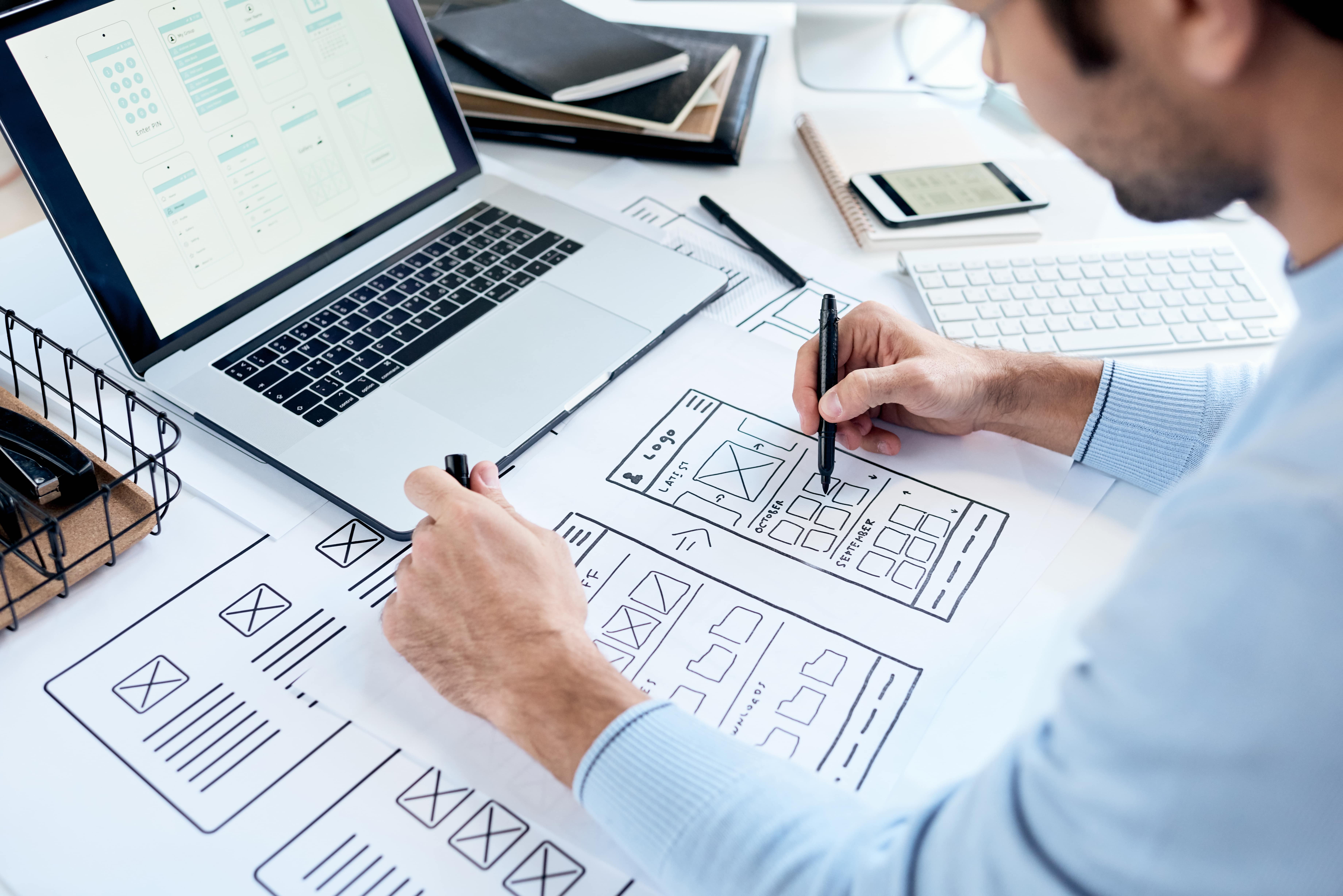 drawing-icons-placement-for-ui-design