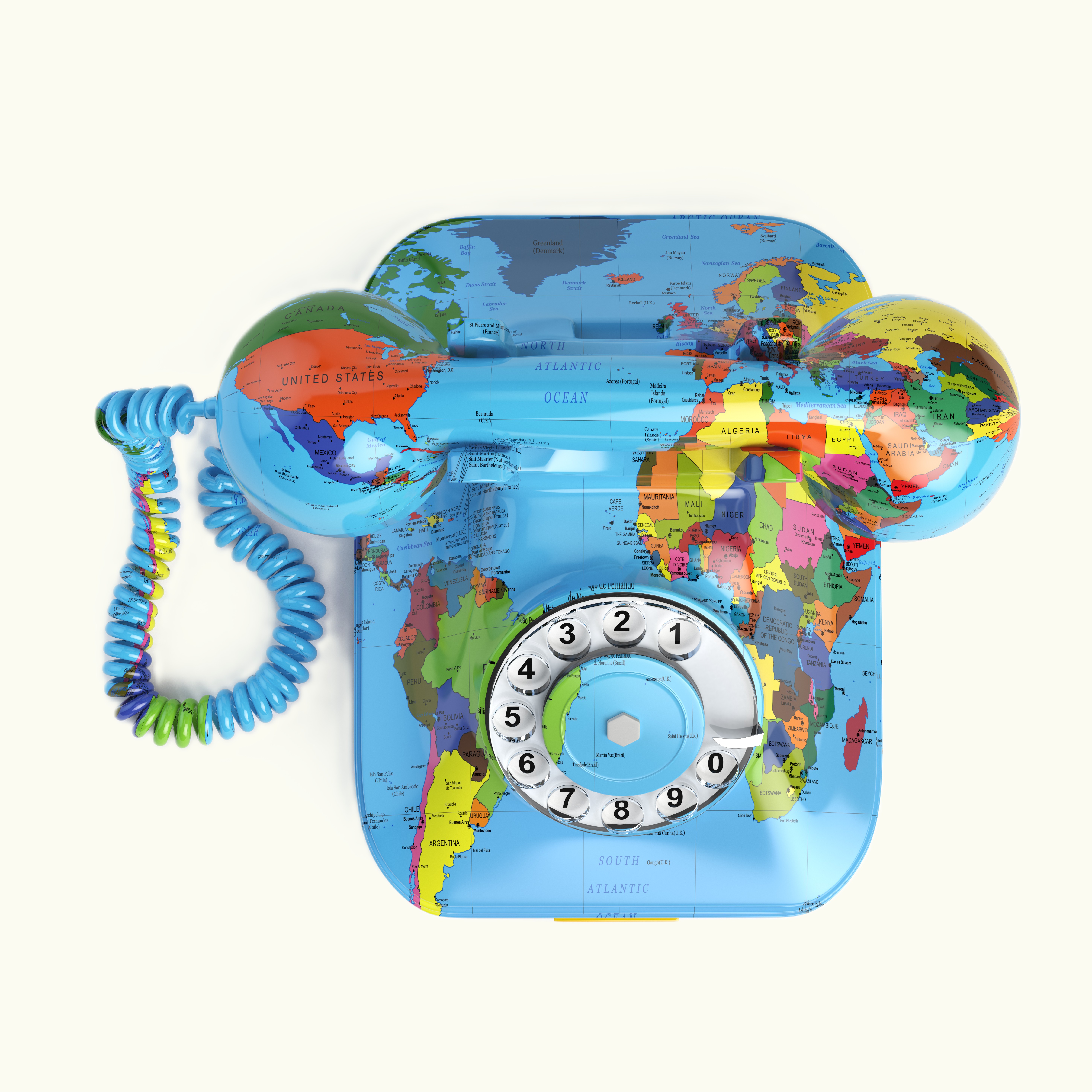 global-communication-concept-telephone-with-erth